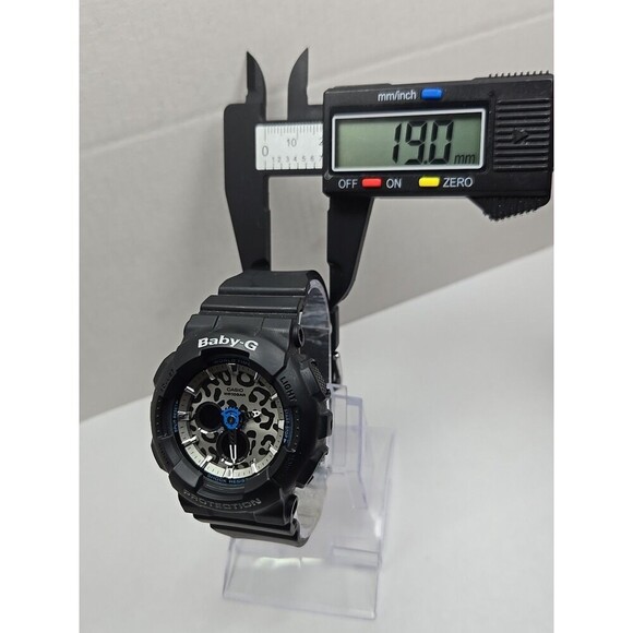 Casio Baby-G BA-120LP-1A Leopard Dial Black Womens Ana Digi Watch New Battery main image 11